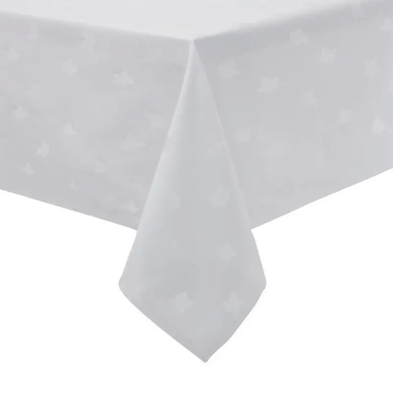 Mitre Luxury Luxor tafelkleed wit 135x135cm Gecertificeerd