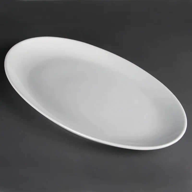 Olympia Whiteware diepe ovale schaal 50cm Direct Verzonden