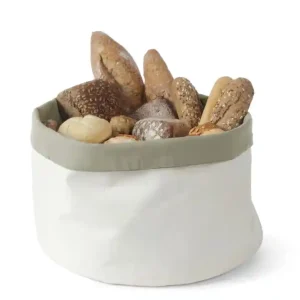 Betaalbaar Broodzak, rond - Beige - ø250x(h)160