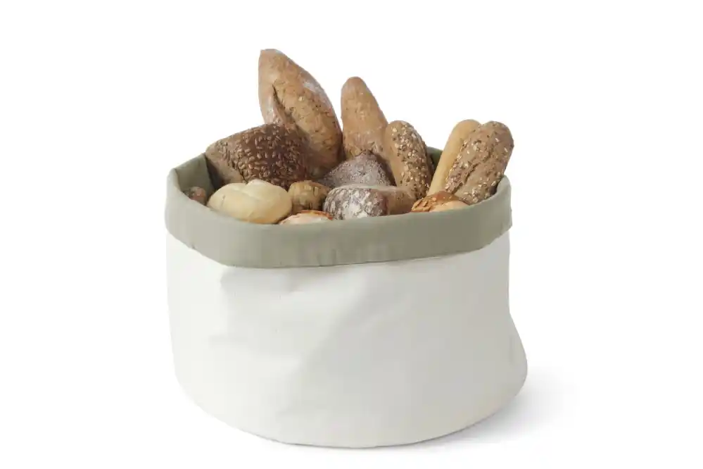 Betaalbaar Broodzak, rond - Beige - ø250x(h)160