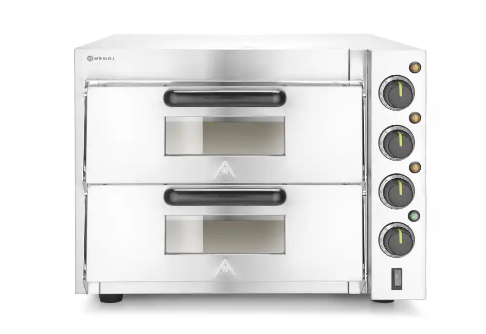Veilige Betaling Pizzaoven met dubbele bodem 3000W