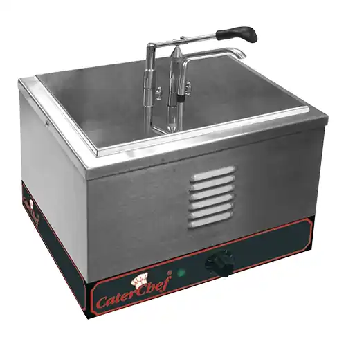 Nu Kopen Sauzen Warmer met Dispenser - 2 kW - 365x360x(H)270mm