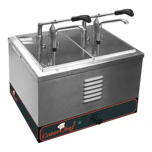 Sausverwarmer - 2 doseerpompen - 2 kW - 365x360x(h)270mm Uitverkoop