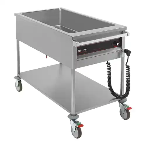 Bain Marie Wagen - 3 kW - 600x1200x(H)900mm Goedkoop