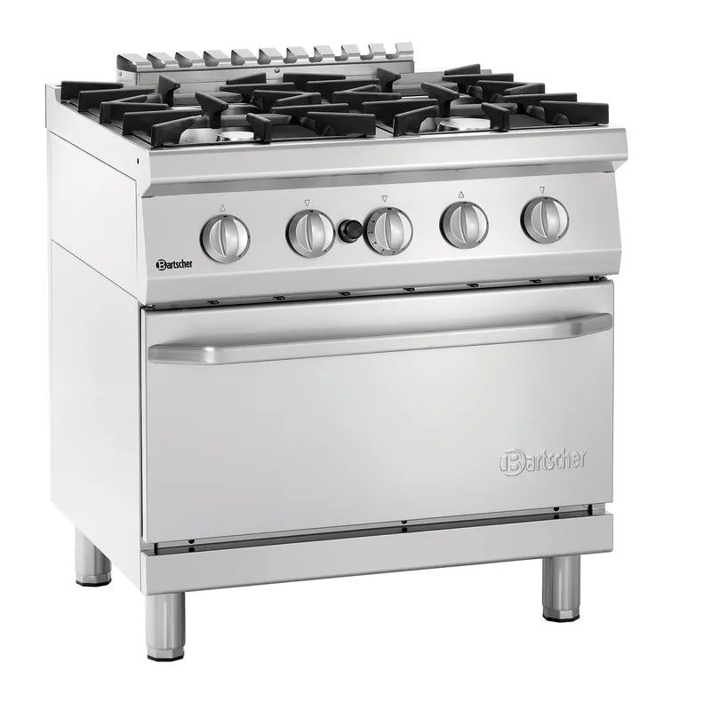 Koop Online Gasfornuis met gasoven - 4 pits