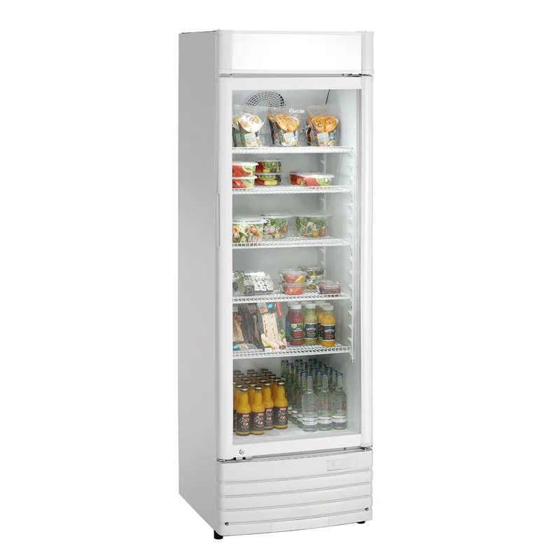 Nieuw Koelkast met glazen deur 302L wit