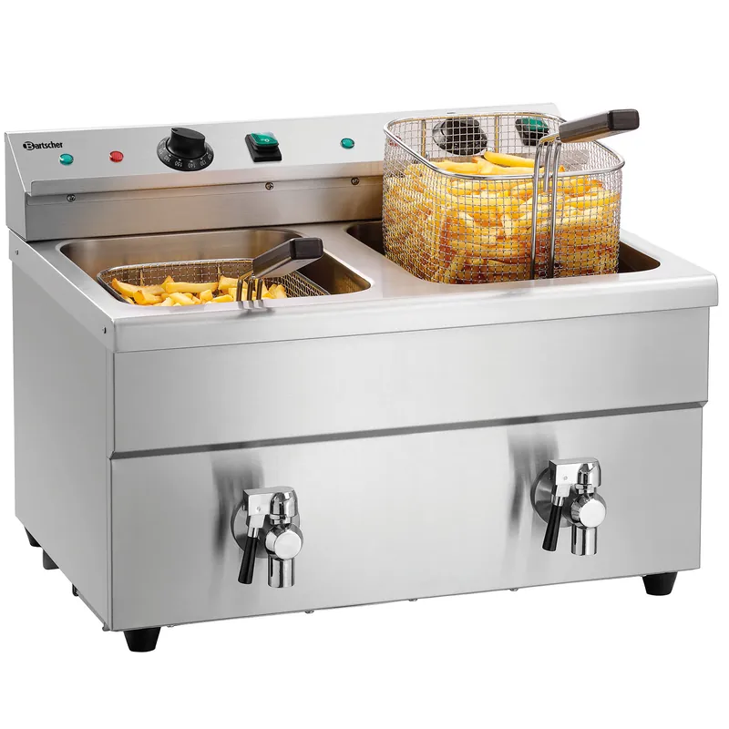 Premium Inductiefriteuse 2x8L Plus