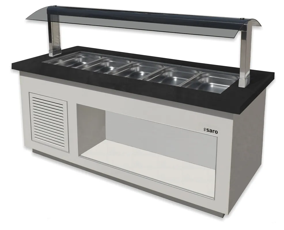 Gereduceerde Prijs SARO Saladebar model PREMIUM LINE- SB-K 200 wit