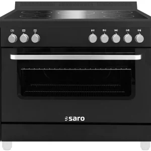 SARO inductiefornuis+elektrische oven,TS95IND61N zwart Beste Prijs