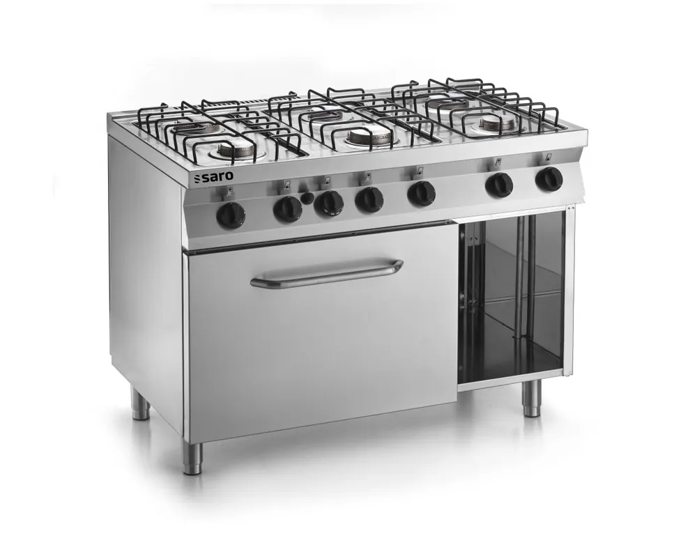 SARO Gasfornuis,elektrische bakoven,F7/FUG6LE Finale Uitverkoop