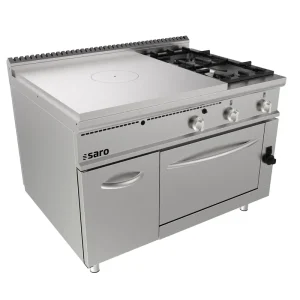 Beperkte Voorraad SARO gietijzeren kookplaat +gasoven,deur, LQ/TPG6LO