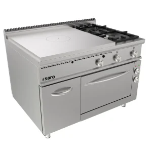 Actieprijs SARO gietijzeren kookplaat + oven, deur, LQ / TPG6LE