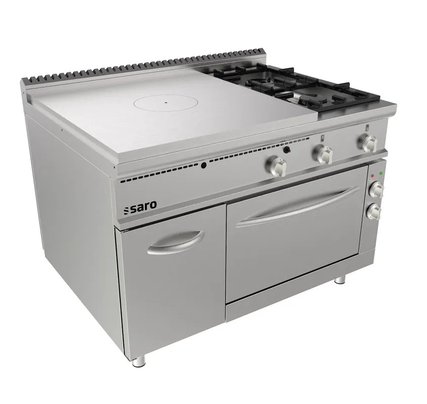 Actieprijs SARO gietijzeren kookplaat + oven, deur, LQ / TPG6LE
