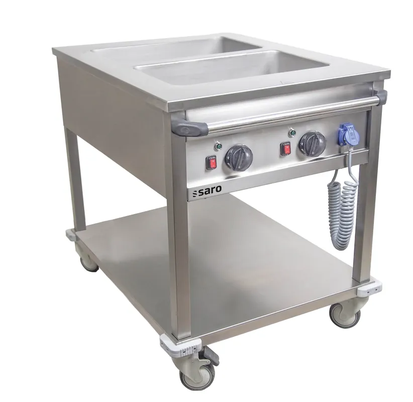 SARO Bain Marie Trolley modell BT-2 Finale Uitverkoop