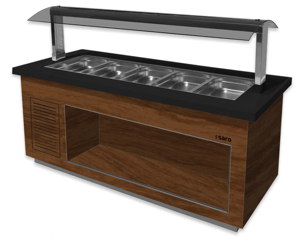 SARO Warm buffet model PREMIUM LINE SB-H 230 okkernoot Weekendaanbieding