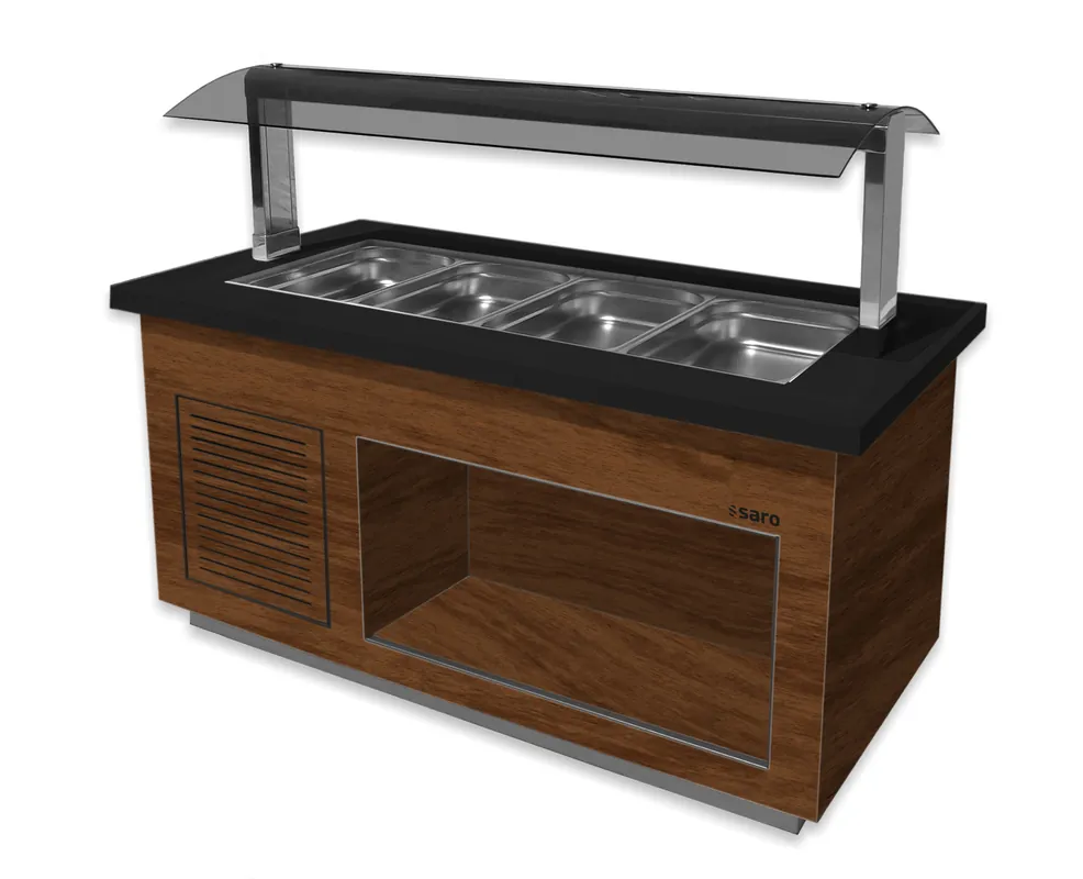 Express Levering SARO Warm buffet model PREMIUM LINE SB-H 170 okkernoot