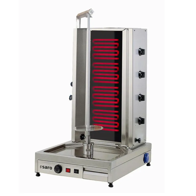Veilige Betaling SARO Elektrische kebab / gyros grill - model ED4