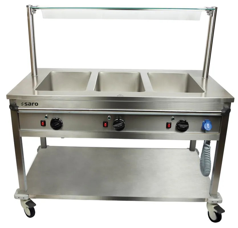 SARO Bain Marie trolley model BTS-3 Fabrieksprijs
