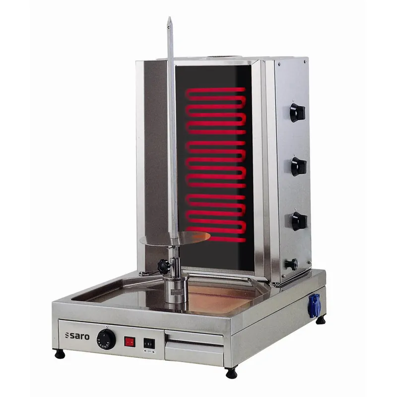 SARO Elektrische kebab / gyros grill - model ED3 Bestseller