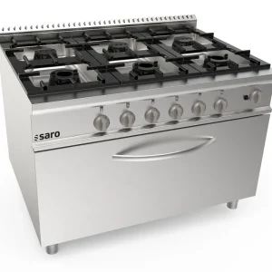 Beperkt Aanbod SARO Gasfornuis + gasoven 6 pits LQ - model LQ / CUG6FM