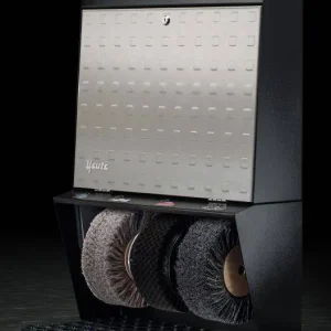 Schoenpoetsmachine Polifix 3 - 3 Borstels - Staal - RVS Design - 560(l)x310(d)x850(h)mm Seizoensaanbieding