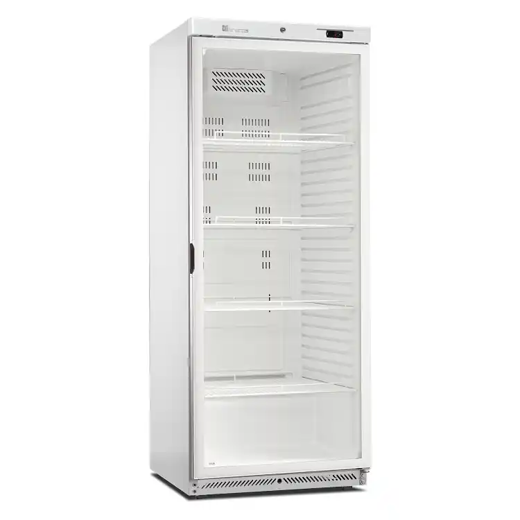 Marecos wit stalen GN 2/1 koeling met glasdeur 600 serie- statisch gekoeld met ventilator Koopje