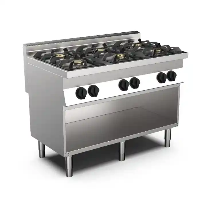 Mareno M0-700 line gaskooktoestel- 6 branders- 120cm Laatste Versie
