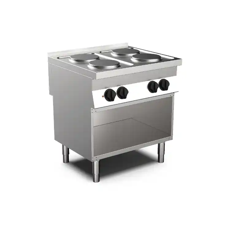 Mareno M0-700 line kooktoestel 4 ronde kookplaten- 80cm Koop Online