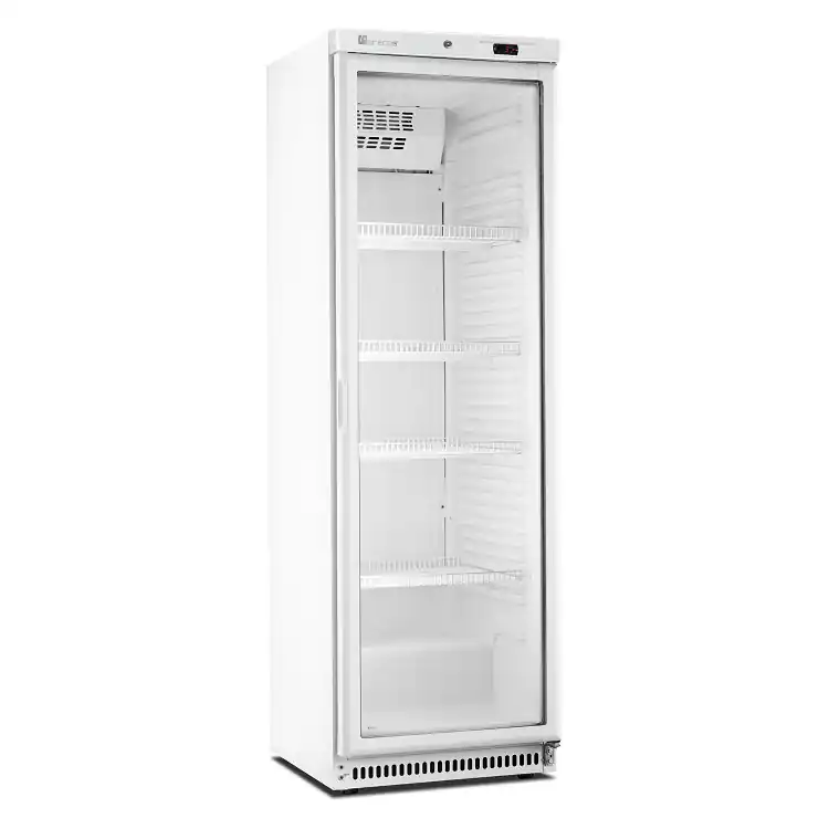 Seizoensaanbieding Marecos wit stalen koeling met glasdeur 430 serie- statisch gekoeld met ventilator
