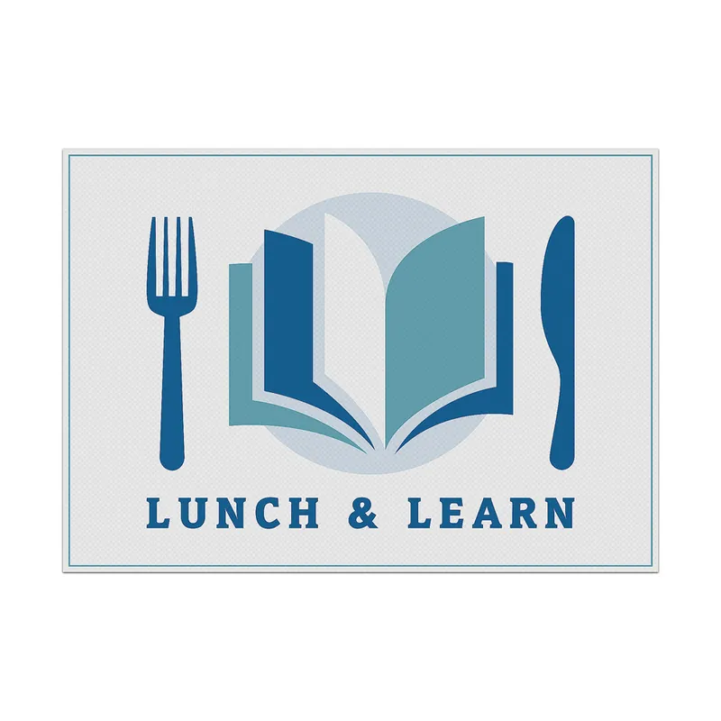 Placemat Set van 6 Stuks Lunch en Leren Aanbieding