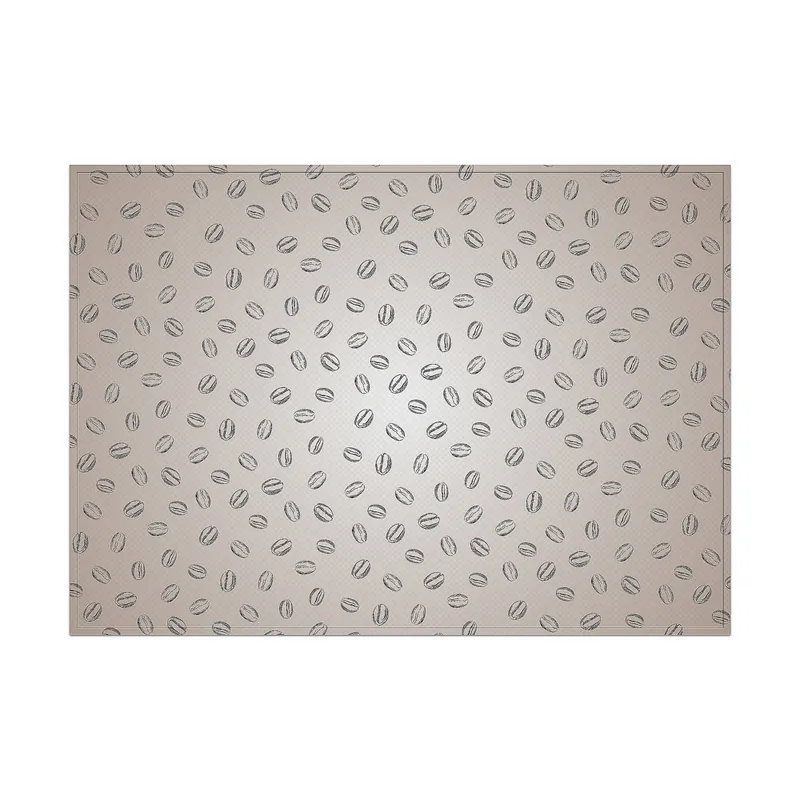 Gratis Retour Placemat Set van 6 Stuks Koffiebonen