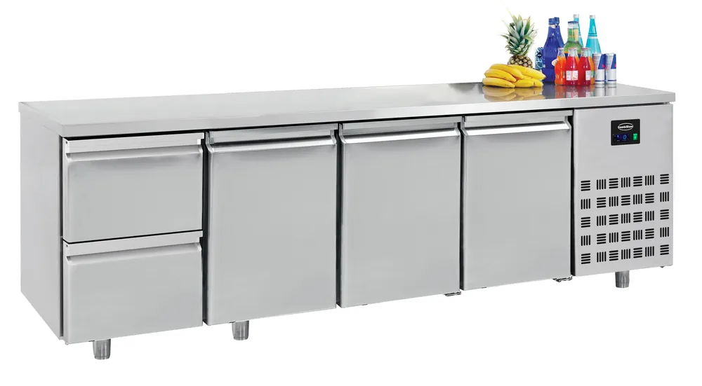 Dagaanbieding 700 KOELWERKBANK 3 DEUREN 2 LADEN
