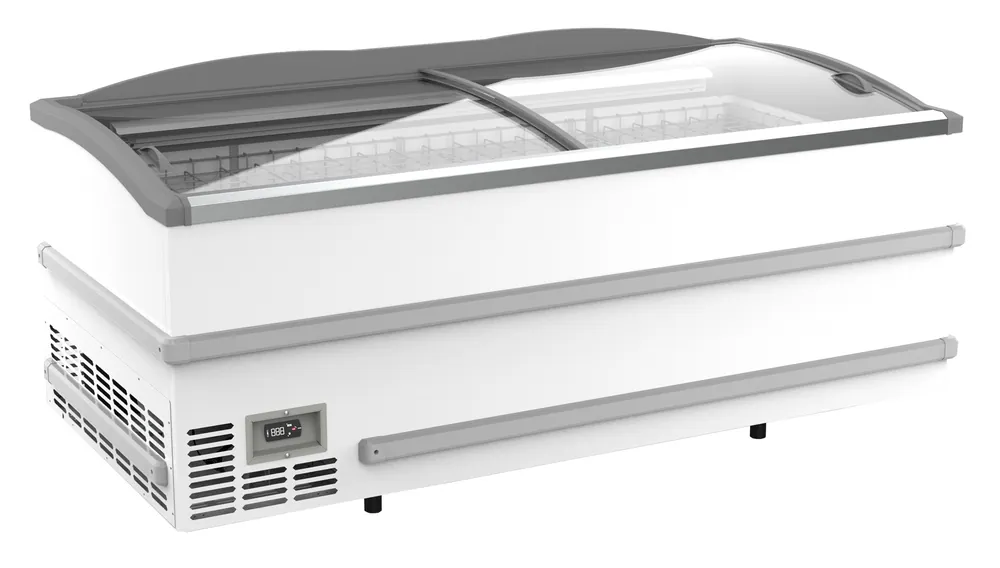 SUPERMARKT VRIESKIST WIT KOP ELEMENT - 2008x952x(H)894mm Weekendaanbieding