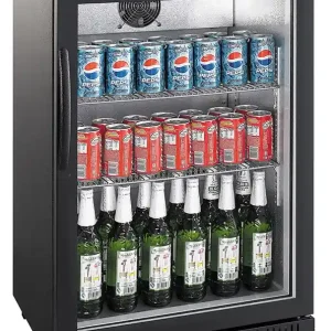 Gereduceerde Prijs BARKOELER ZWART 1 DEUR - 600x520x(H)850mm