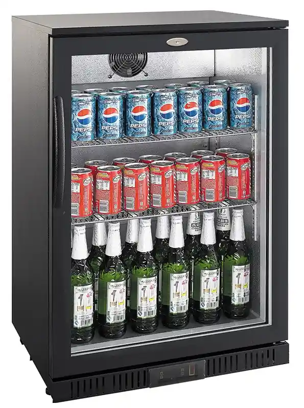 Gereduceerde Prijs BARKOELER ZWART 1 DEUR - 600x520x(H)850mm
