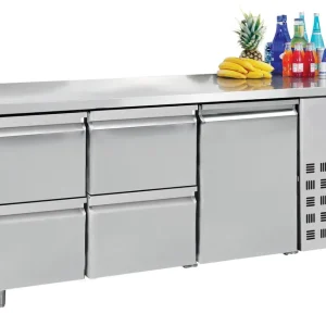 Betrouwbaar 700 KOELWERKBANK 1 DEUR 4 LADEN