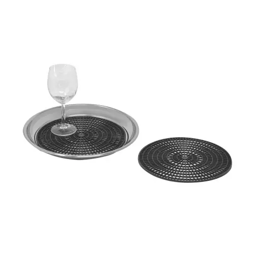 Anti-Slip Dienbladmat Ø35 cm Populair