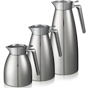 Uitverkoop Dubbelwandige Qline M RVS Thermoskan - 0,6 Liter