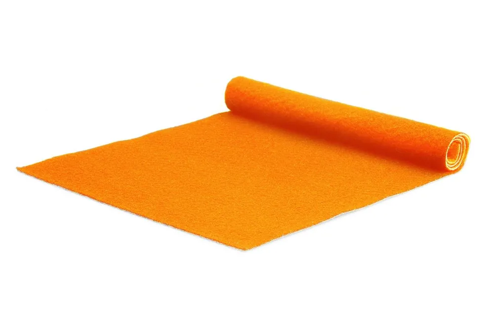 Oranje Loper Tokyo 5x 1 Meter Breed Met Beschermfolie Veilige Betaling
