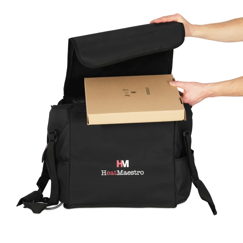 Warmhoud Bezorgtas Inclusief HeatPad - PowerPack en Snellader - 340x340x(H)380mm Betaalbaar