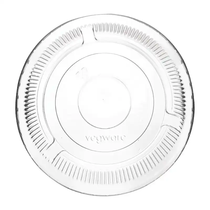 Vegware Deksel Geschikt voor Composteerbare Frisdrankbekers - 1000 Stuks Rechtstreeks Van De Fabrikant