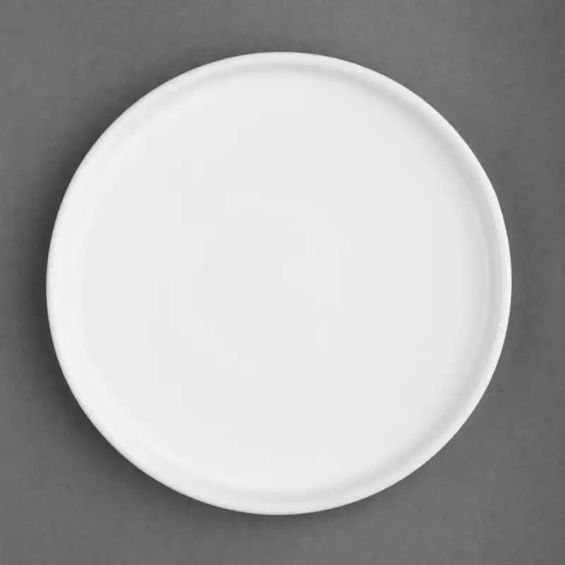 Express Levering Olympia Whiteware Plat Rond Bord 210mm - 6 Stuks