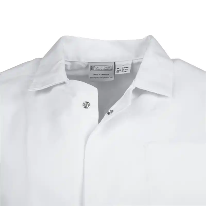 Horeca Heren Labjas Wit - XL Koop Vandaag