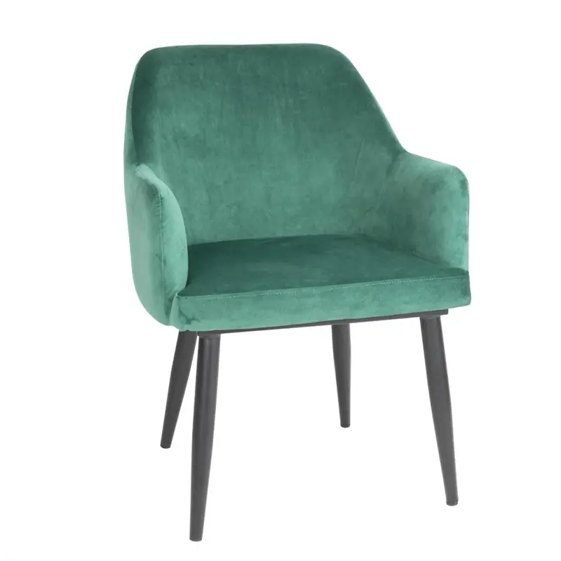 Bolero Lia Velvet Stoel Donkergroen - Set 2 Stuks Gratis Retour