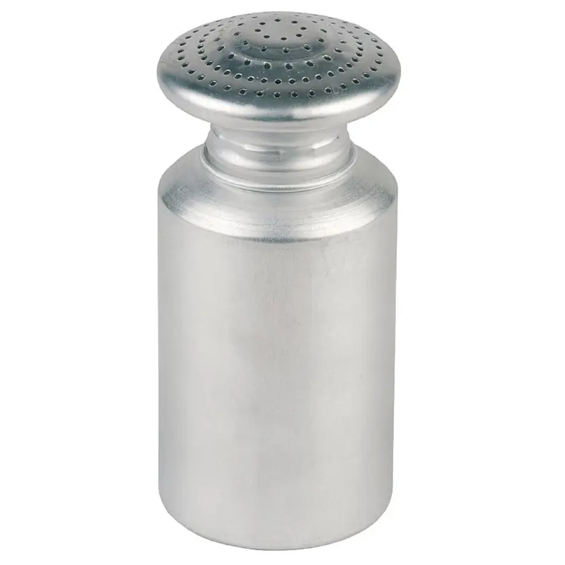 Aluminium Zoutstrooier 17,5x8(Ø)cm Tijdelijk Beschikbaar