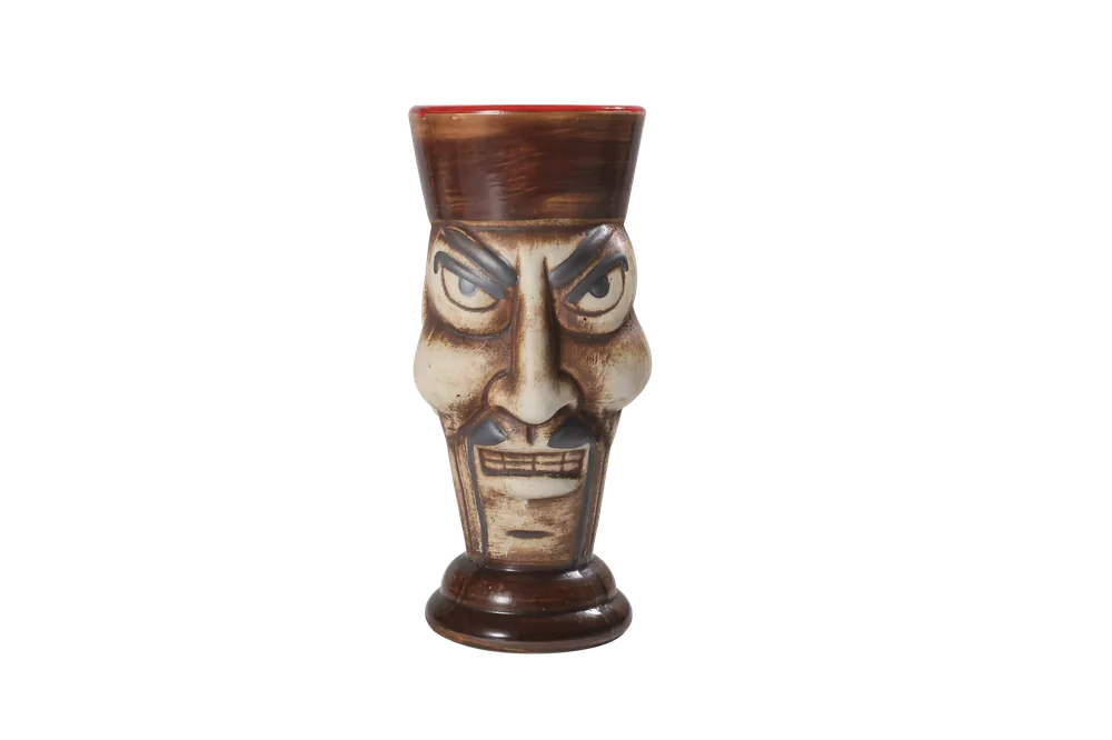 Tiki beker Fu Manchu - 435ml Op = Op