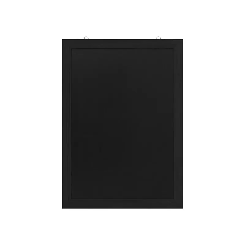 Wand krijtbord Zwart - 50x70cm - 5 maten Op = Op