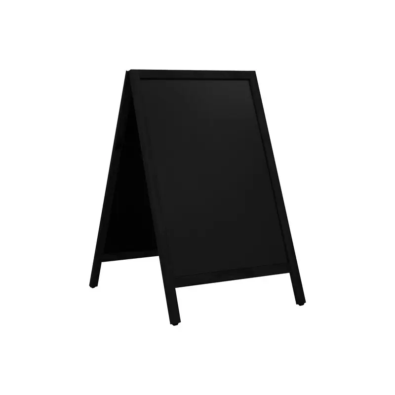 Stoepbord zwart - 66x104cm Premium