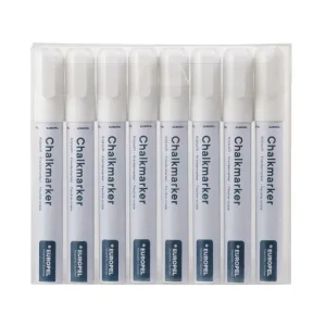 Krijtstiften 6mm - Wit 8 stuks Snelle Levering
