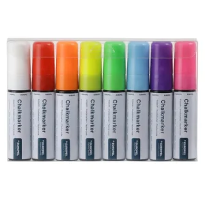 Superprijs Krijtstiften 15mm - Assorti 8 stuks